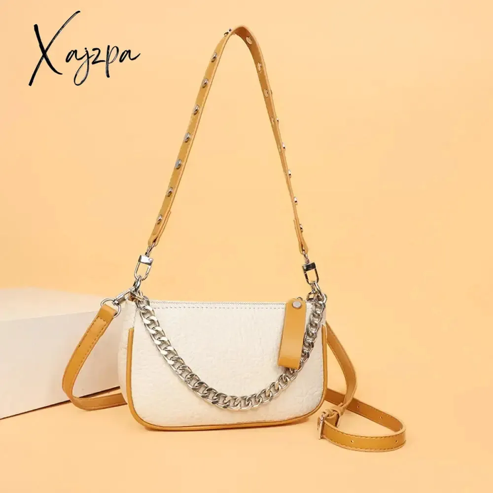 2024 Small Shoulder Bags for Women Luxury Designer Cow Leather Purses and Handbags Ladies High-quality Crossbody Messenger Bags
