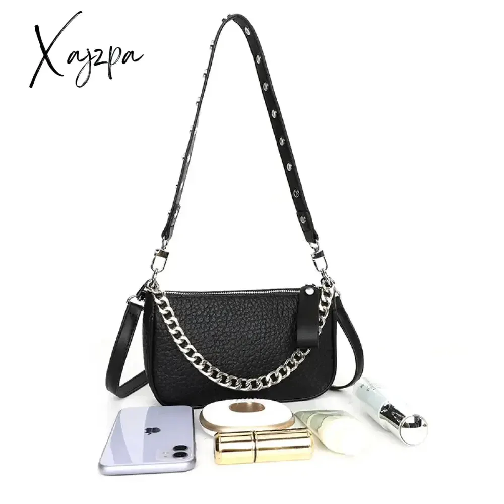 2024 Small Shoulder Bags for Women Luxury Designer Cow Leather Purses and Handbags Ladies High-quality Crossbody Messenger Bags