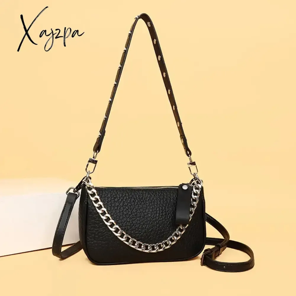 2024 Small Shoulder Bags for Women Luxury Designer Cow Leather Purses and Handbags Ladies High-quality Crossbody Messenger Bags