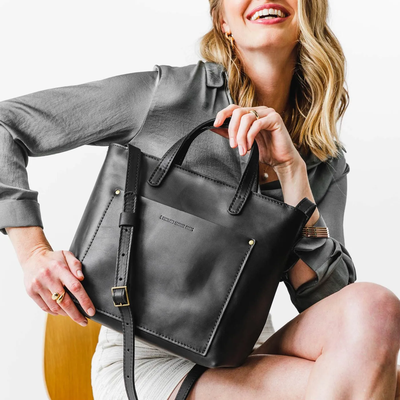 'Almost Perfect' Medium Crossbody Tote