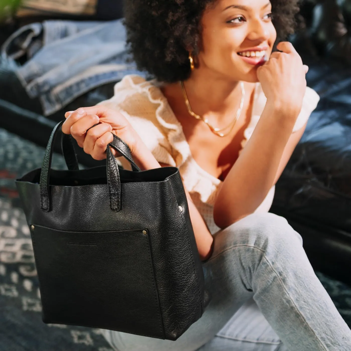 'Almost Perfect' Medium Crossbody Tote
