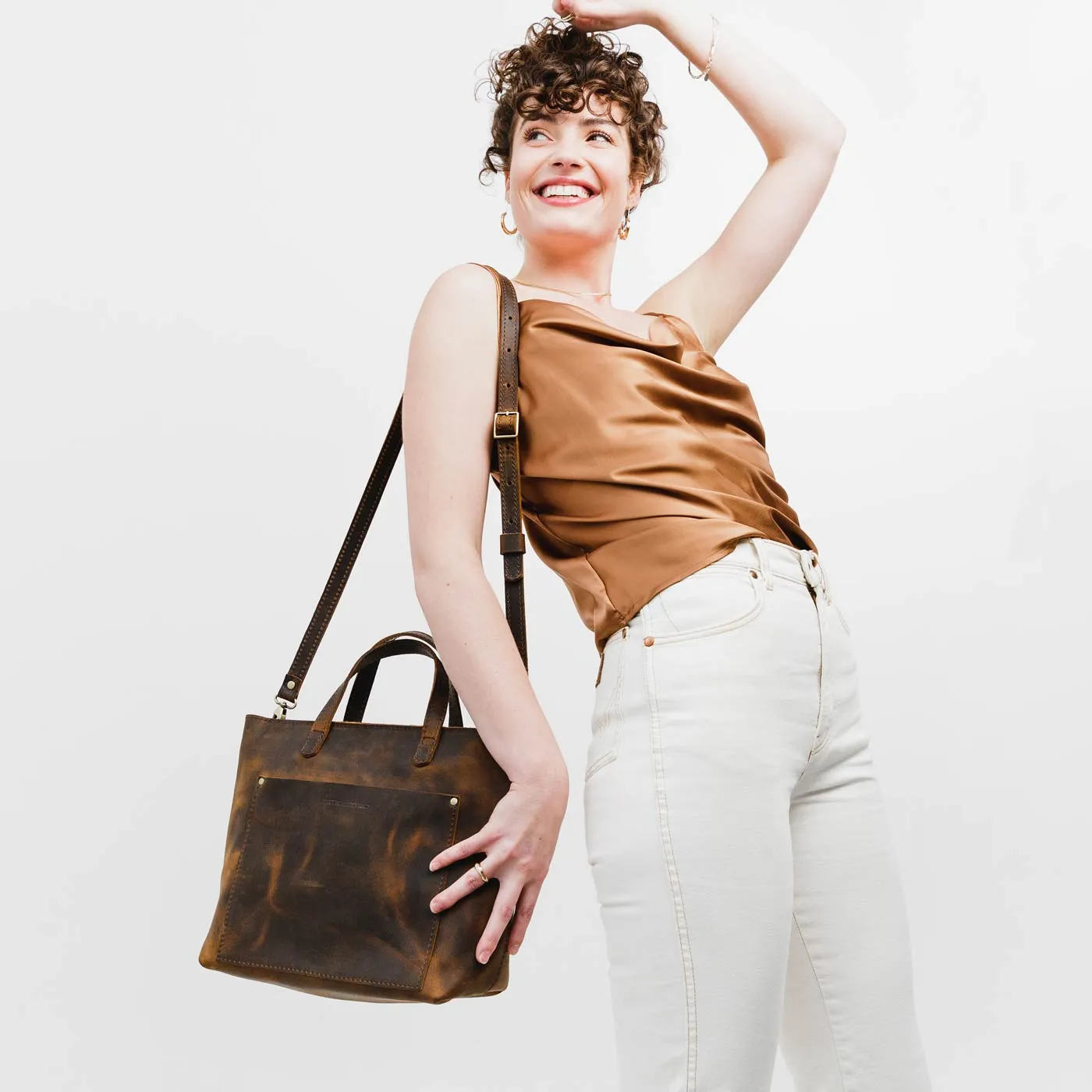 'Almost Perfect' Medium Crossbody Tote