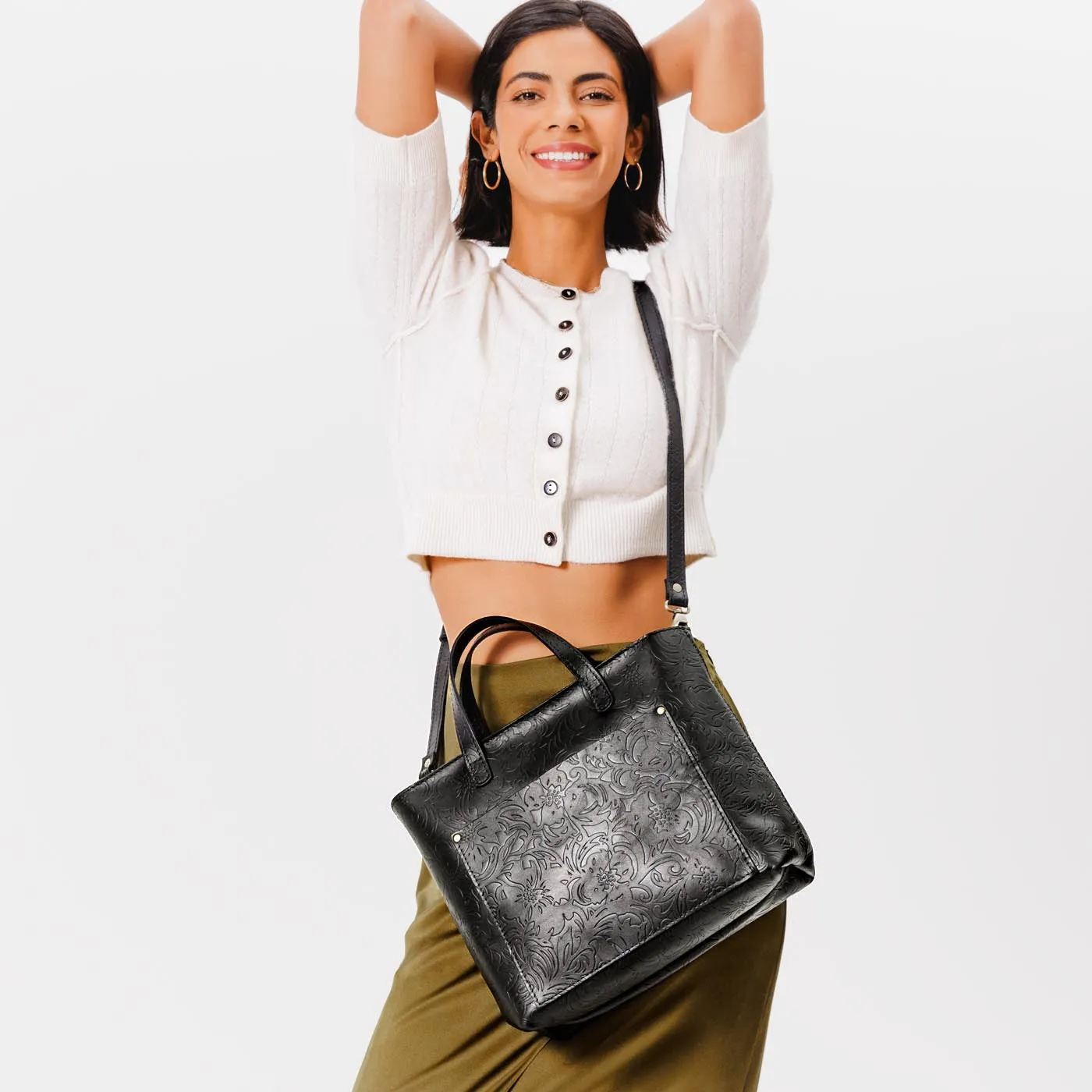'Almost Perfect' Medium Crossbody Tote
