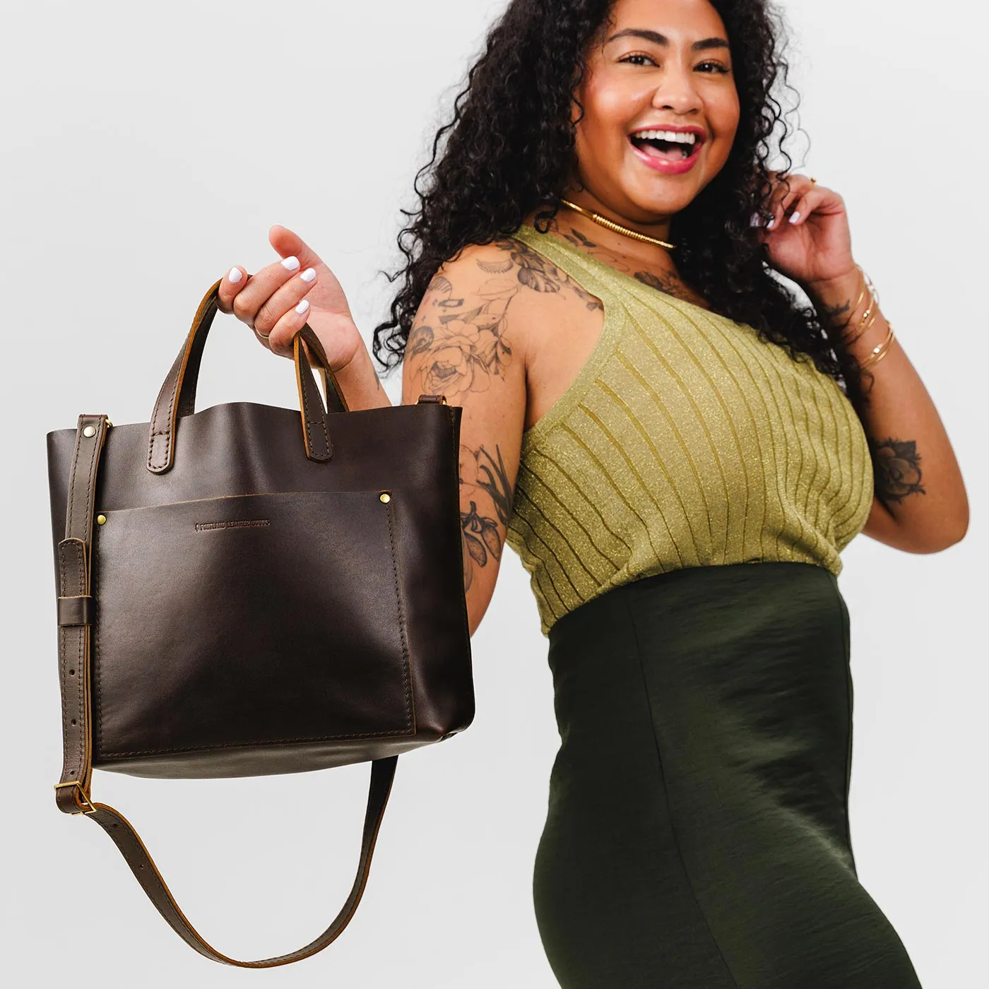 'Almost Perfect' Medium Crossbody Tote