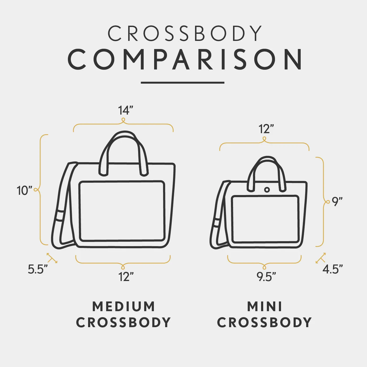 'Almost Perfect' Medium Crossbody Tote