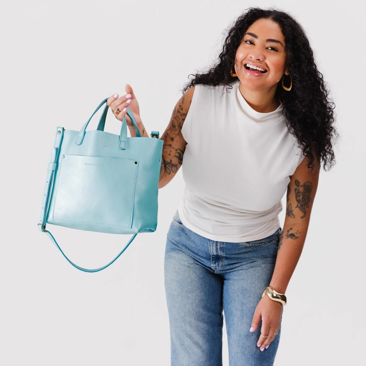 'Almost Perfect' Medium Crossbody Tote