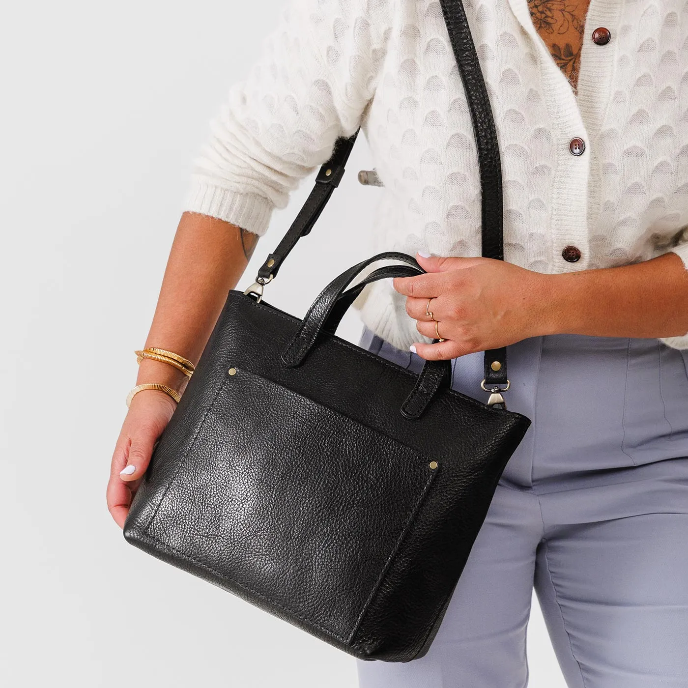 'Almost Perfect' Medium Crossbody Tote