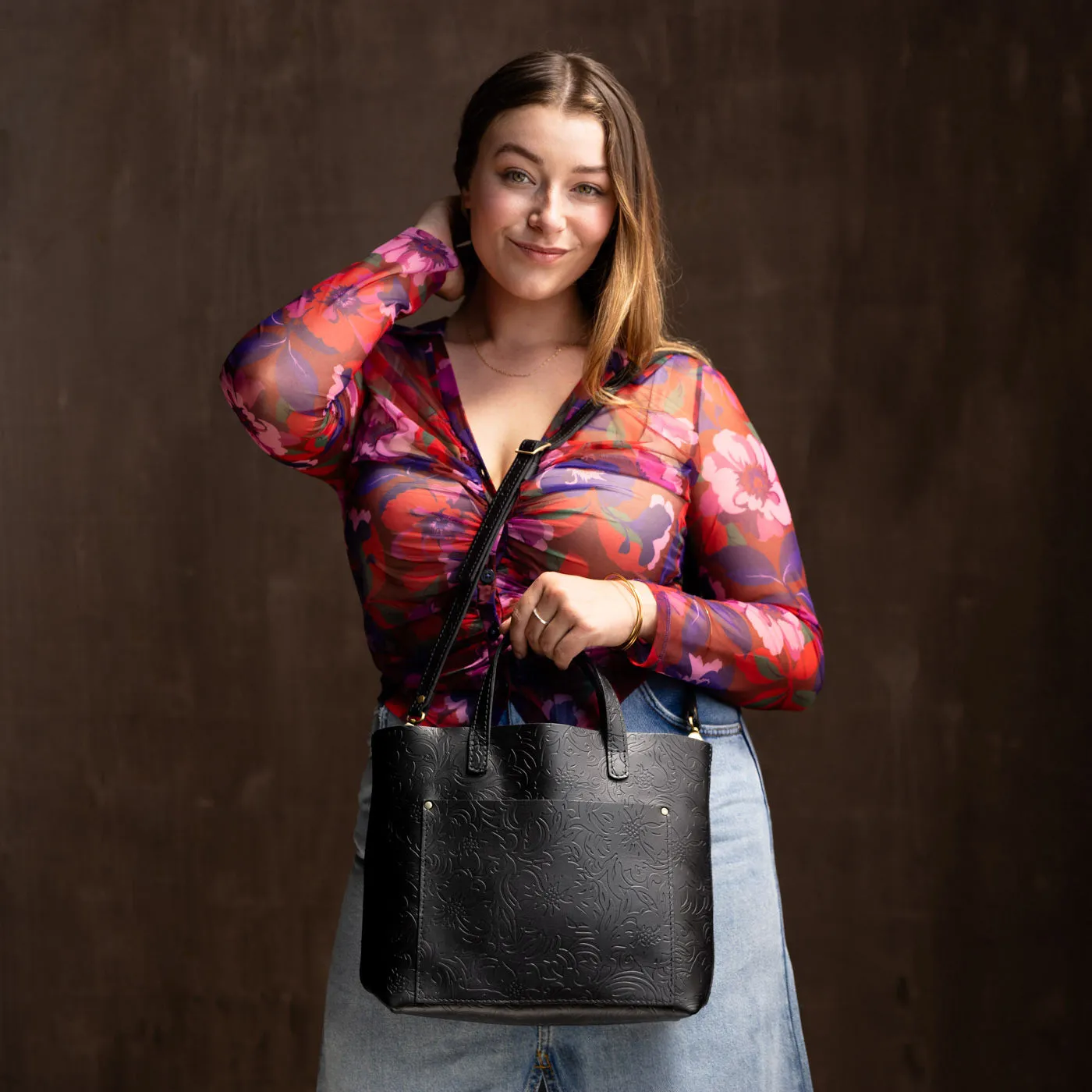 'Almost Perfect' Medium Crossbody Tote