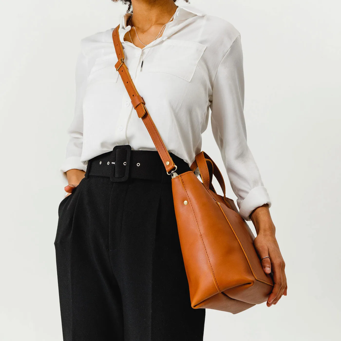 'Almost Perfect' Medium Crossbody Tote