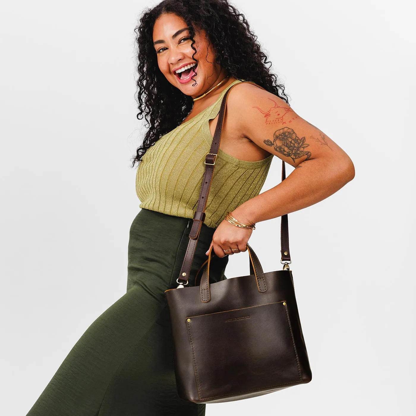 'Almost Perfect' Medium Crossbody Tote