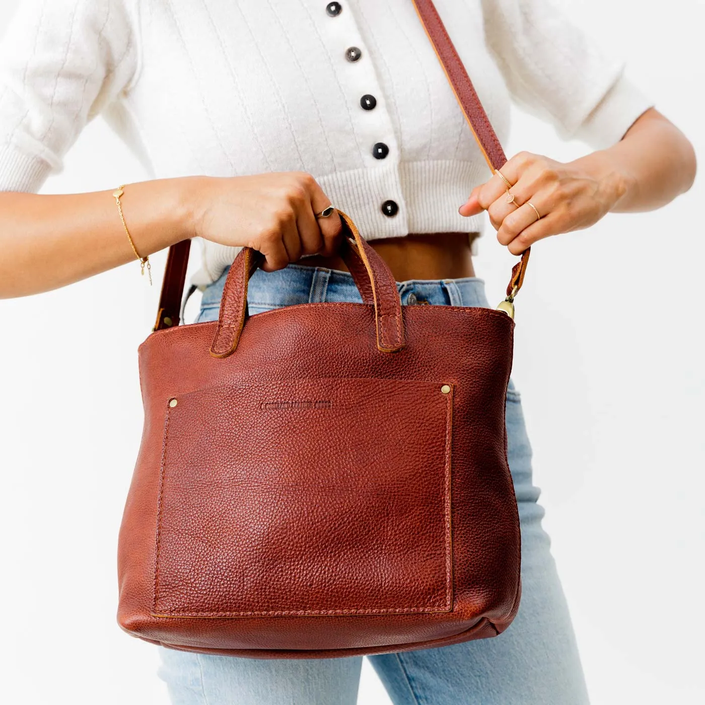 'Almost Perfect' Medium Crossbody Tote