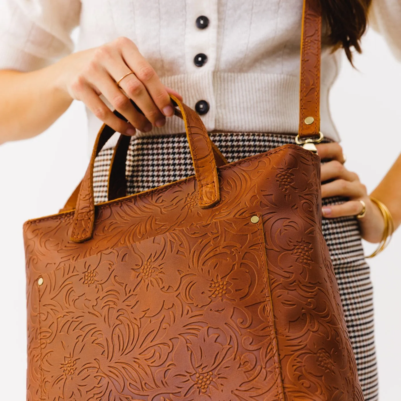 'Almost Perfect' Medium Crossbody Tote