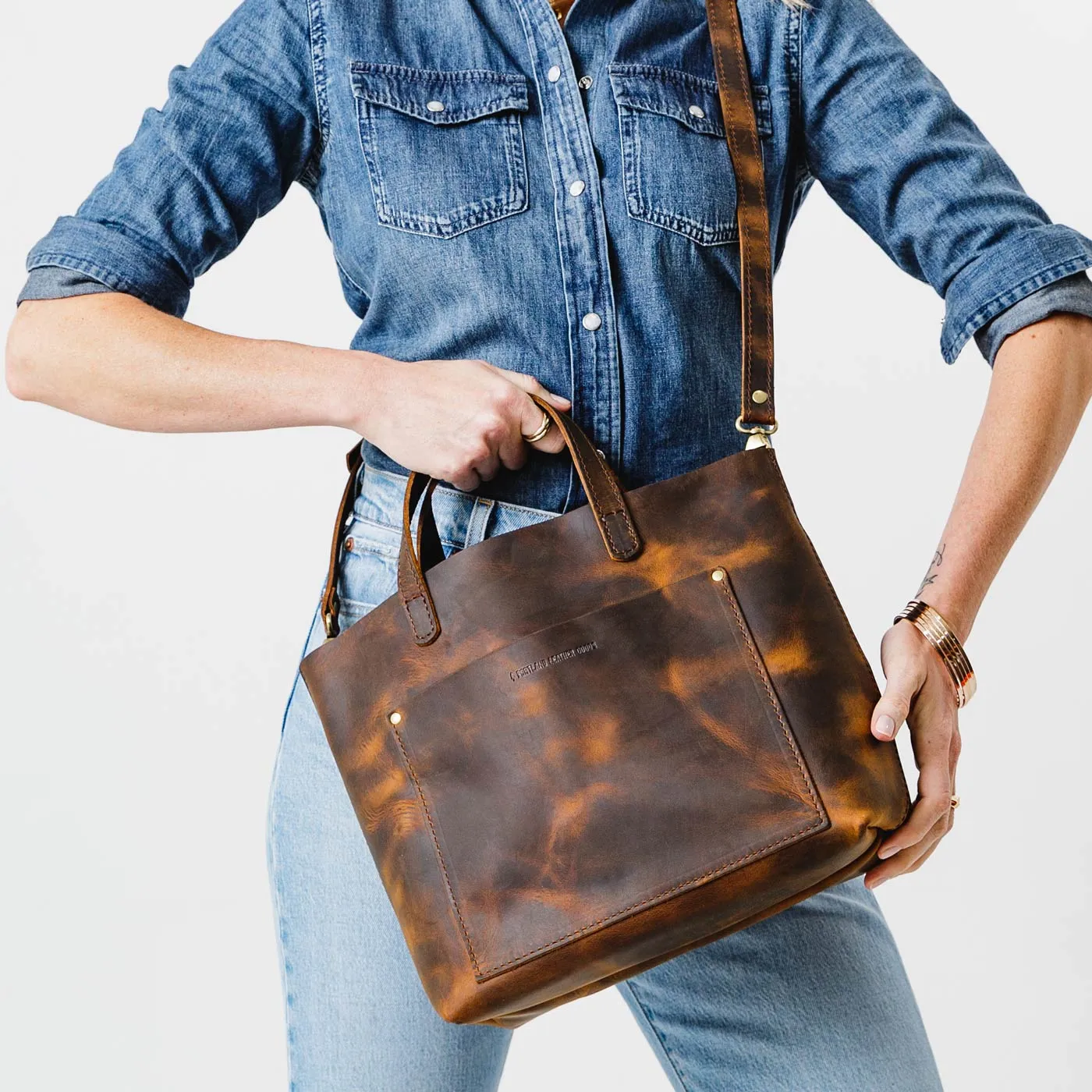 'Almost Perfect' Medium Crossbody Tote