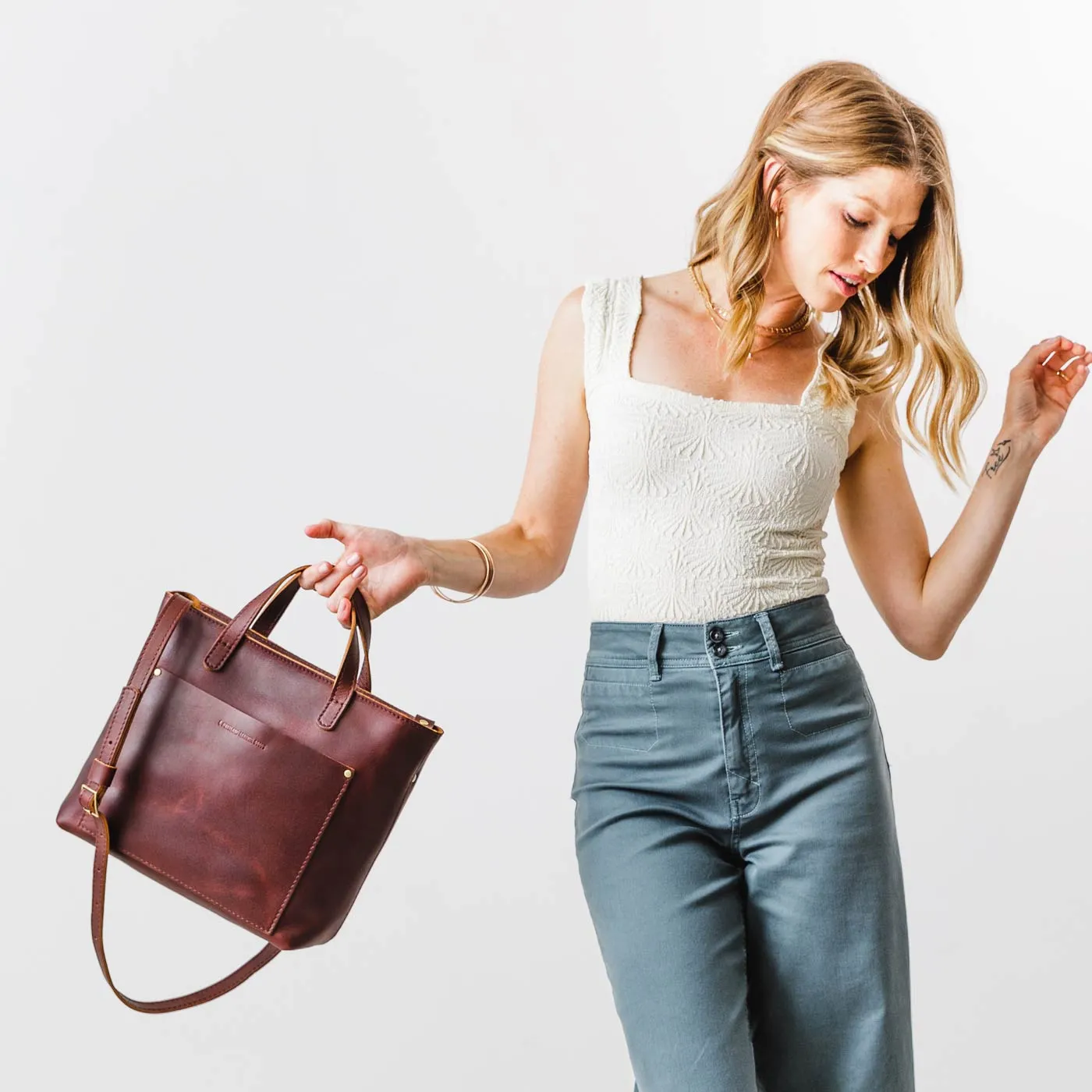 'Almost Perfect' Medium Crossbody Tote