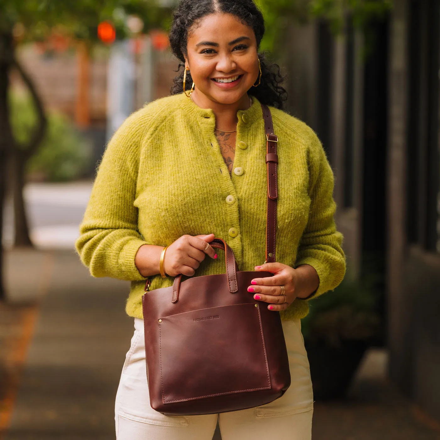 'Almost Perfect' Medium Crossbody Tote