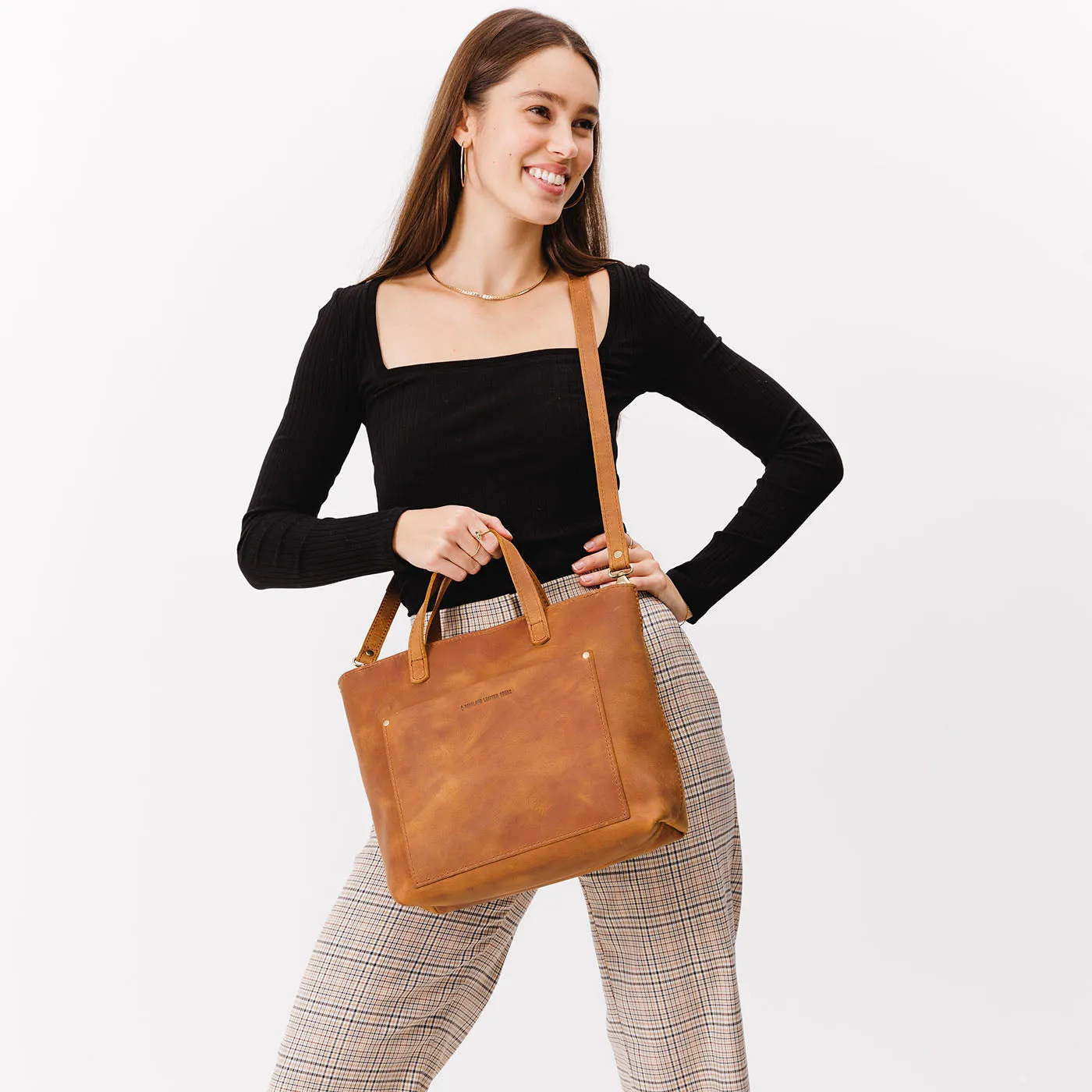 'Almost Perfect' Medium Crossbody Tote