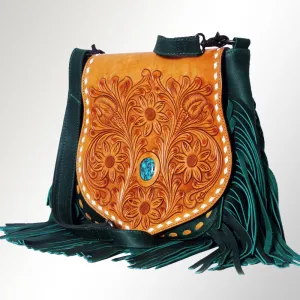 American Darling ADBGZ483 Crossbody Hand Tooled Genuine Leather Women Bag Western Handbag Purse