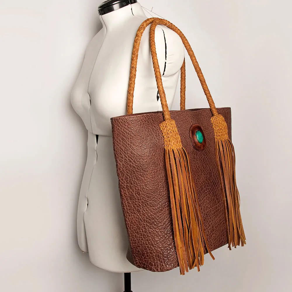 American Darling ADBGZ497A Tote Genuine Leather Women Bag Western Handbag Purse