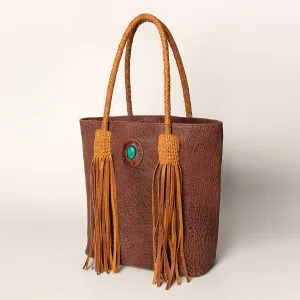 American Darling ADBGZ497A Tote Genuine Leather Women Bag Western Handbag Purse