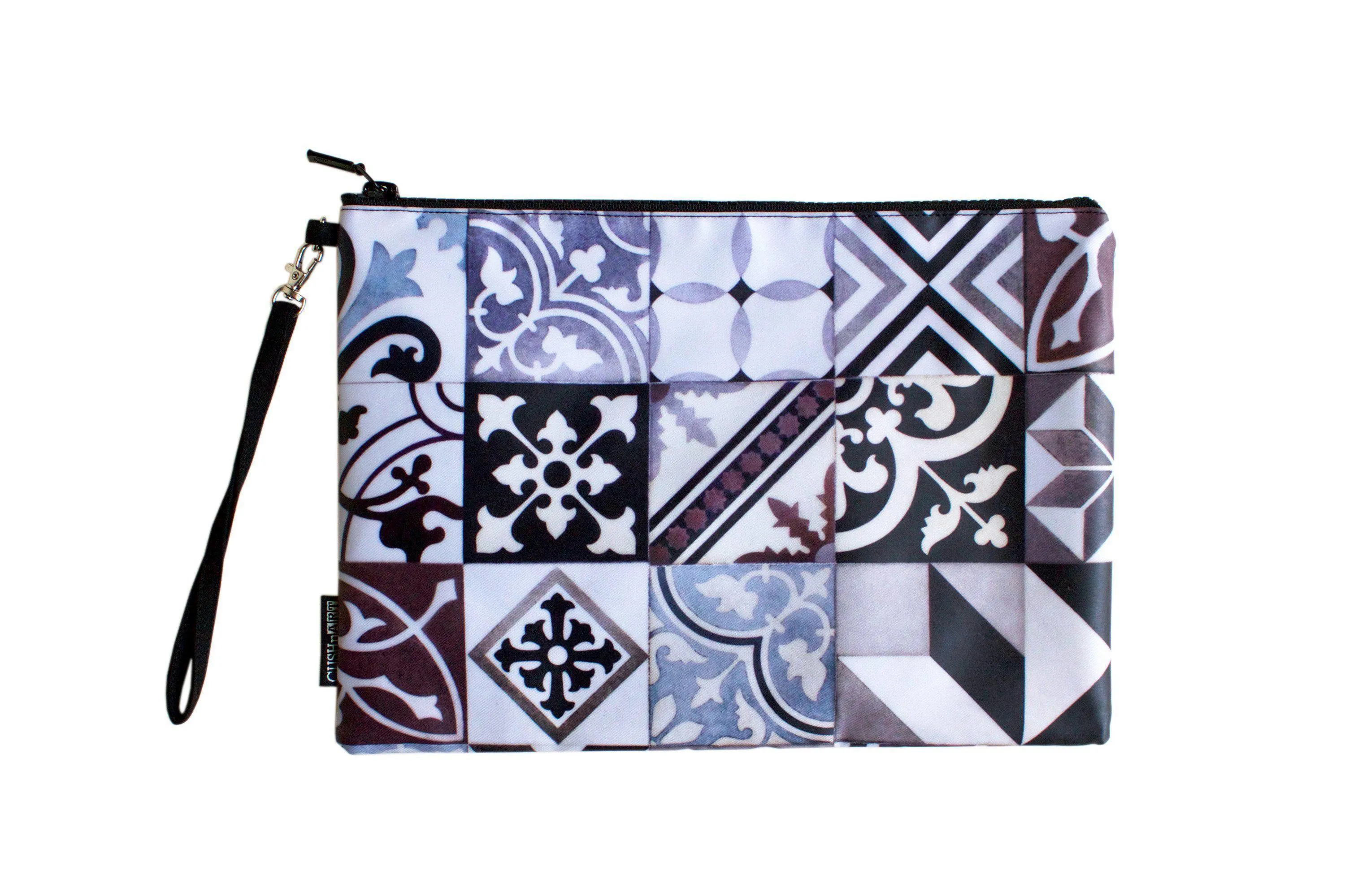Art Deco Black Clutch