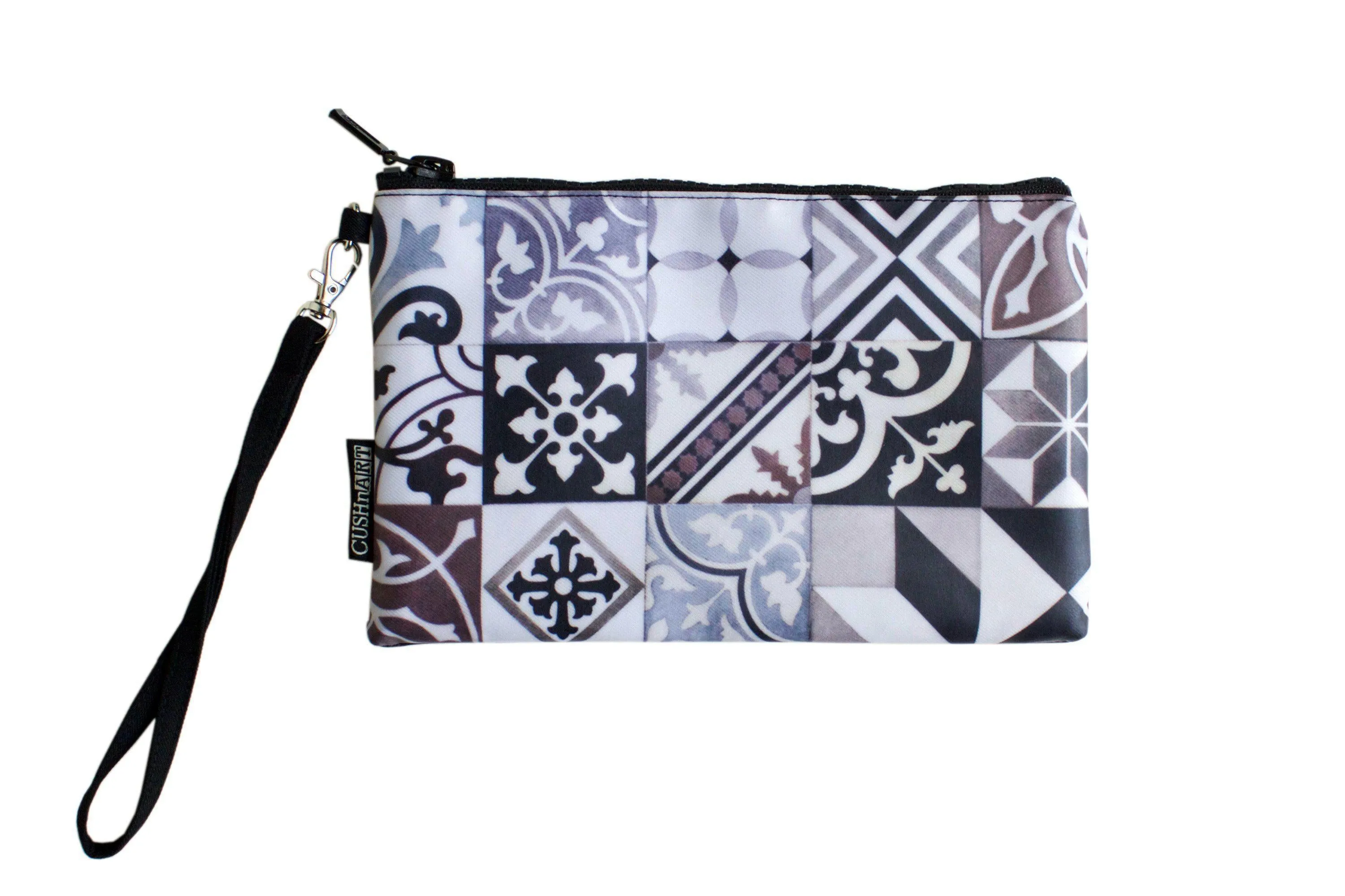 Art Deco Black Clutch