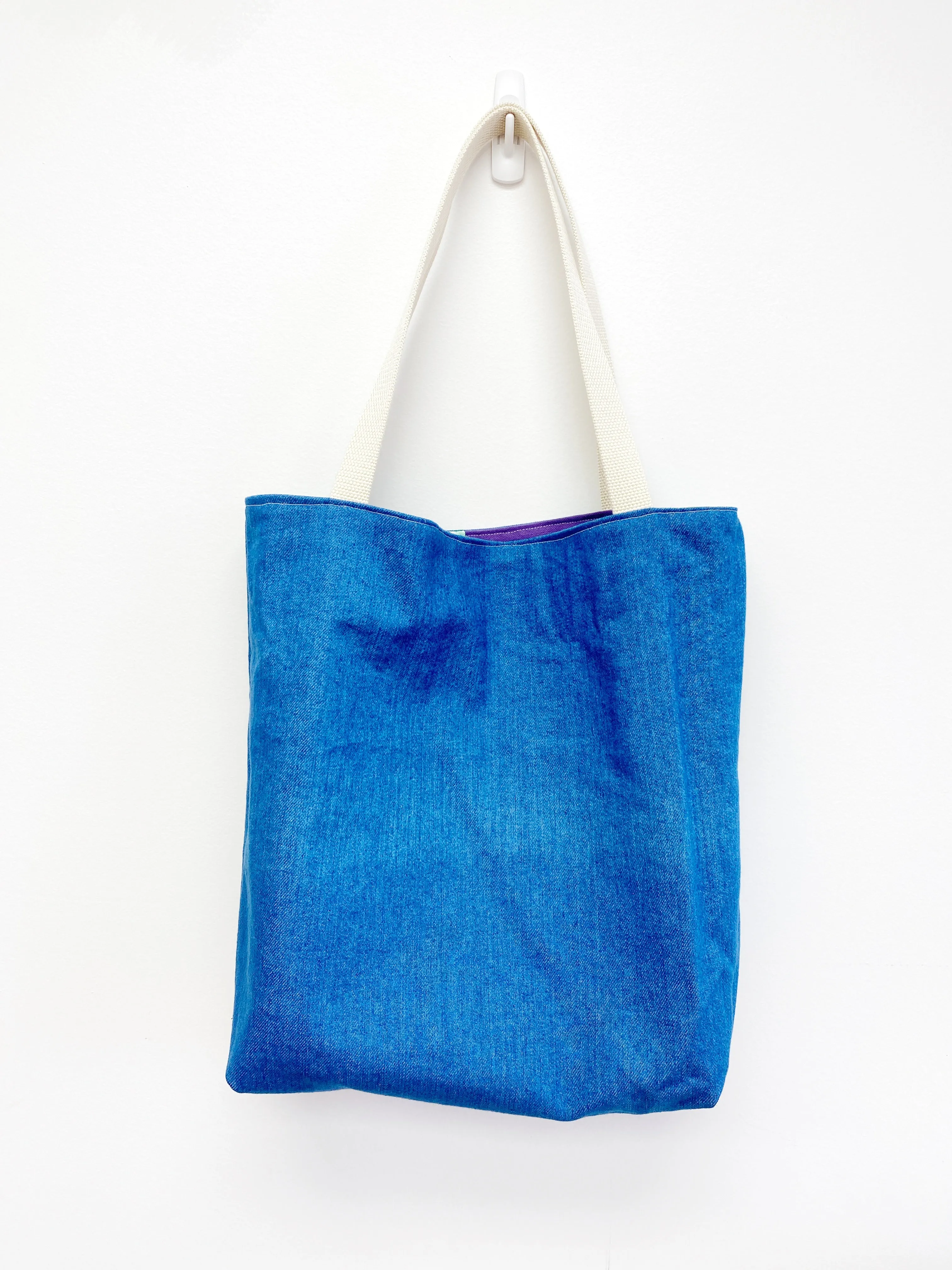 B65 Summer Perfect Market Bag, Colorful Grocery Bag, Eco-Friendly, Festival Bag