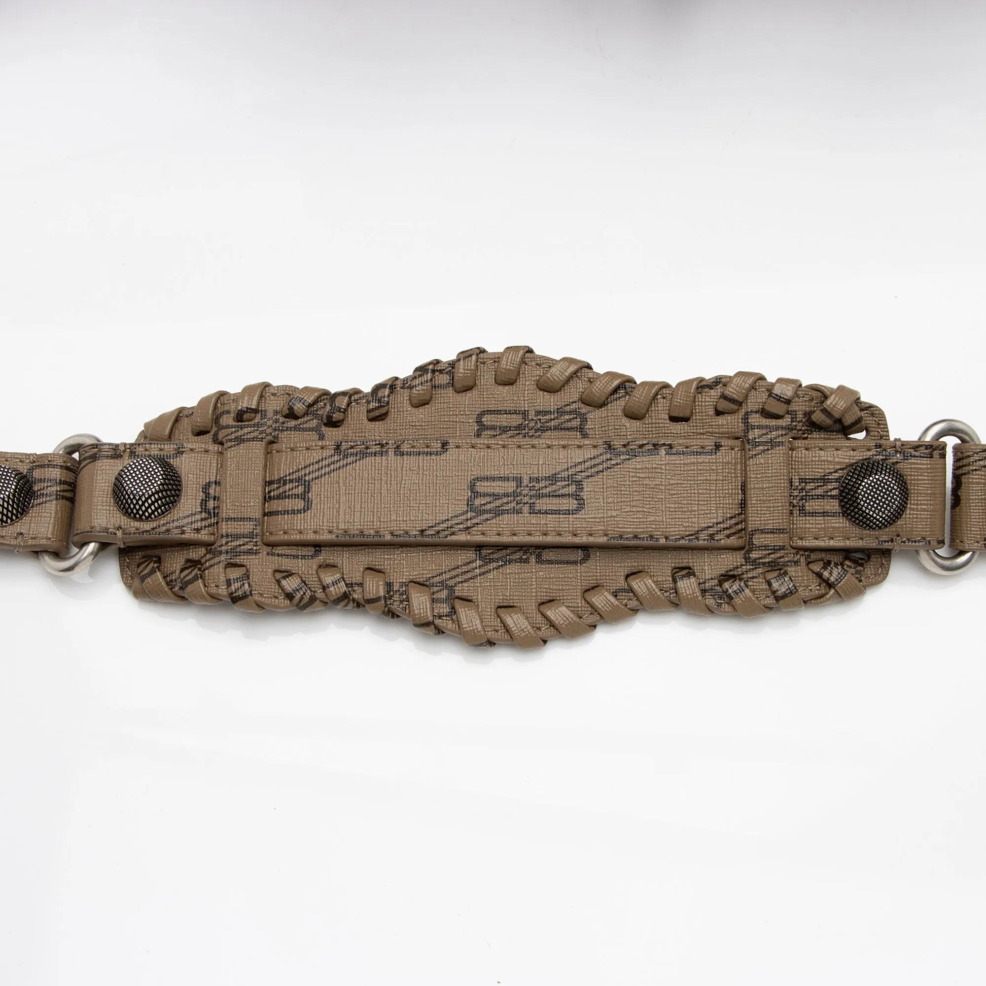 Balenciaga BB Monogram Canvas Signature Neo Cagole City XS Satchel (SHF-ZVKr4D)