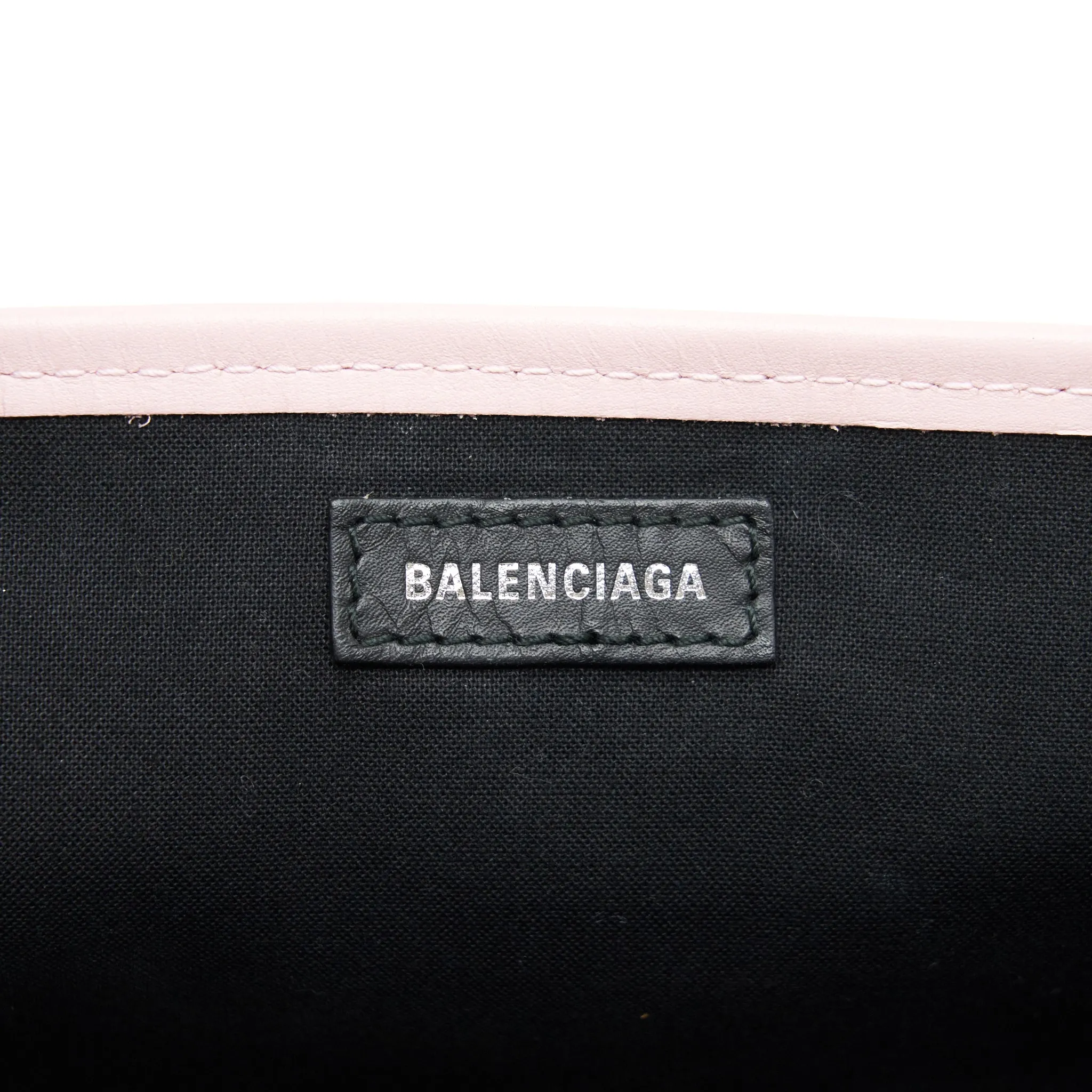 Balenciaga Canvas Cabas Bag Pink SHW