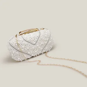 Banquet High-End Pearl Evening Bridal Clutch Bag