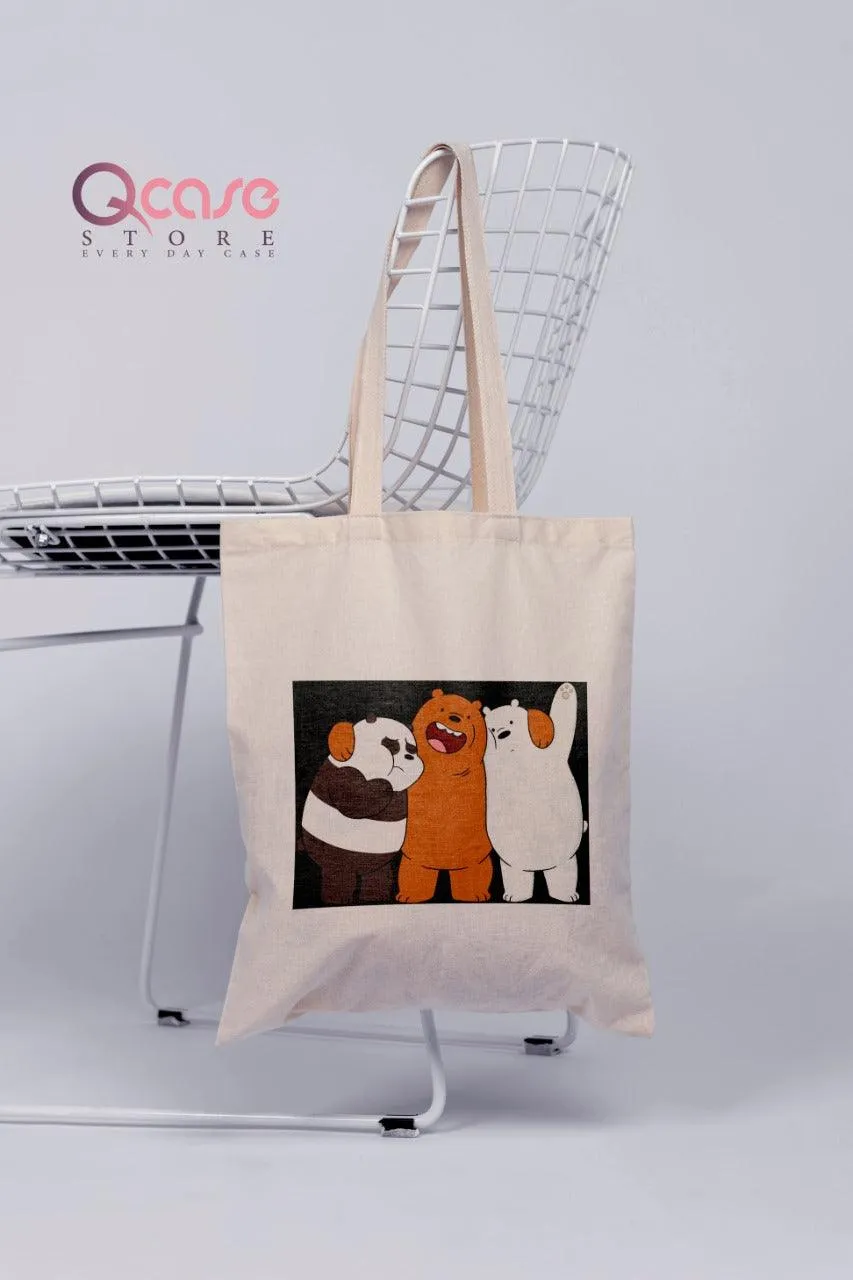 Bare Bears Tote Bag