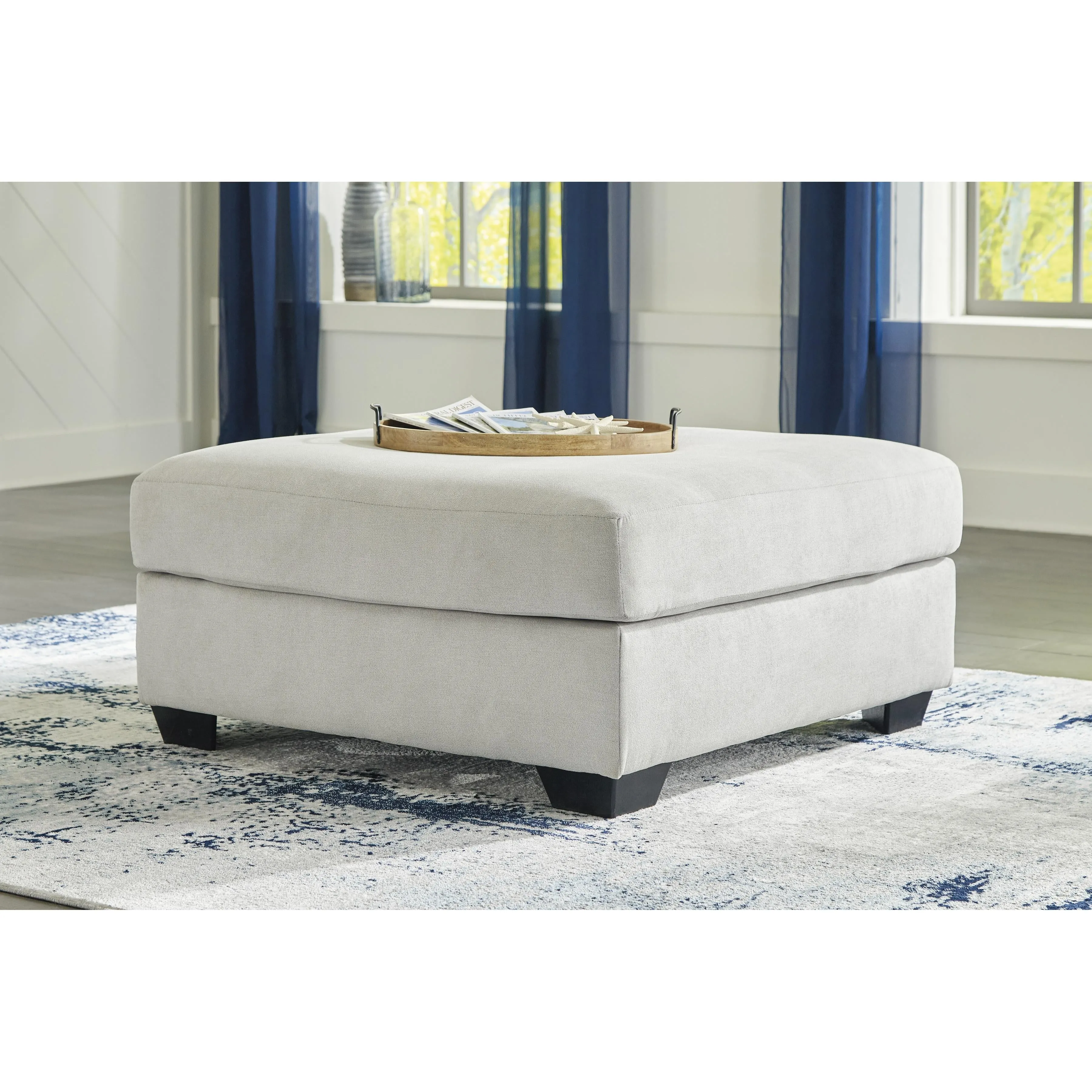 Benchcraft Lowder Fabric Ottoman 1361108
