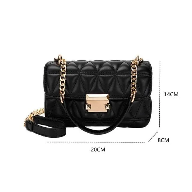 Brand Design Luxury Rhombic Crossbody Women Handbags