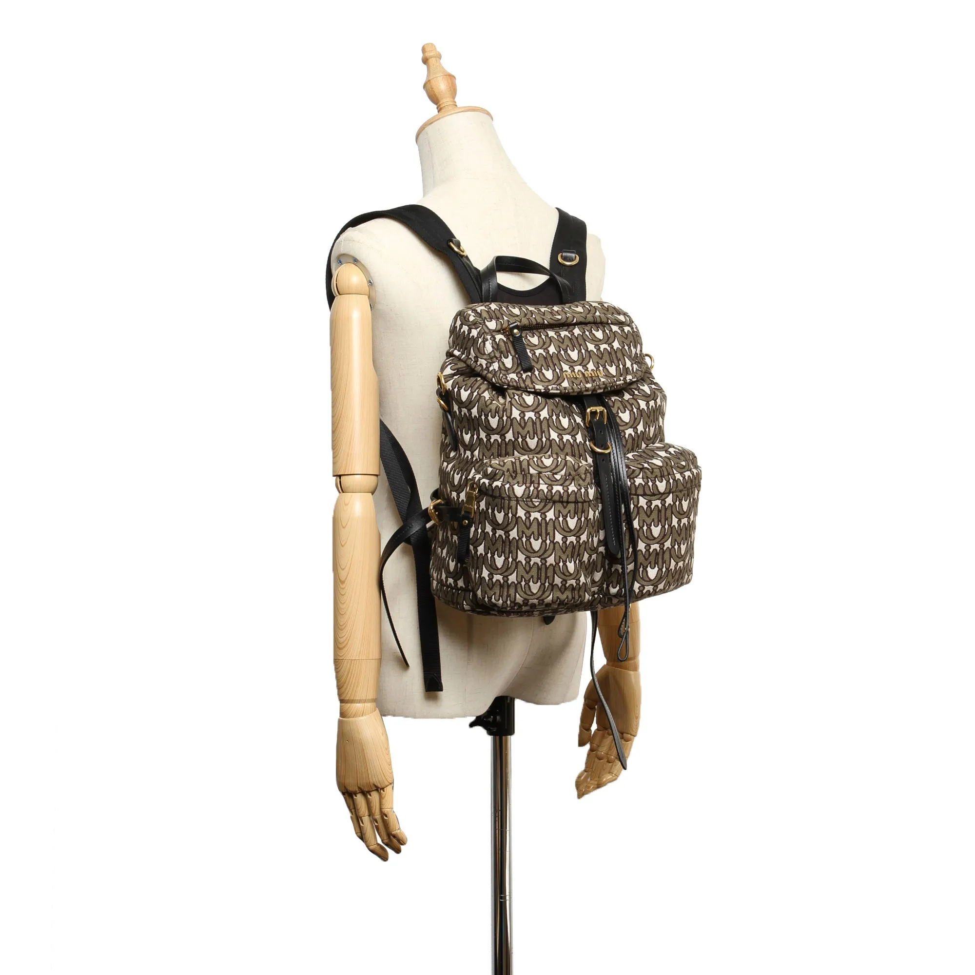 Canvas Backpack Gray GHW