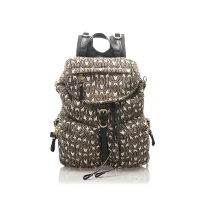 Canvas Backpack Gray GHW