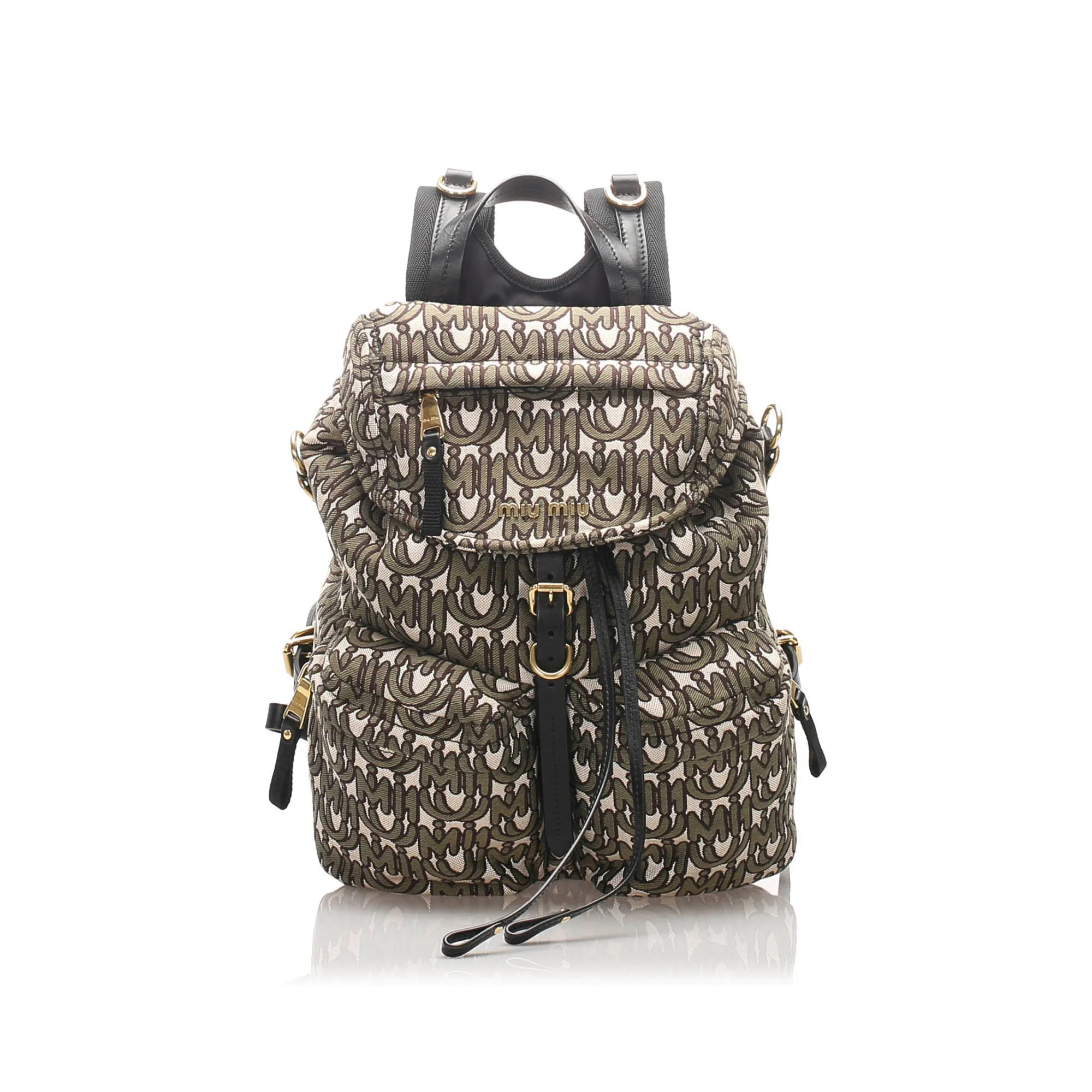 Canvas Backpack Gray GHW