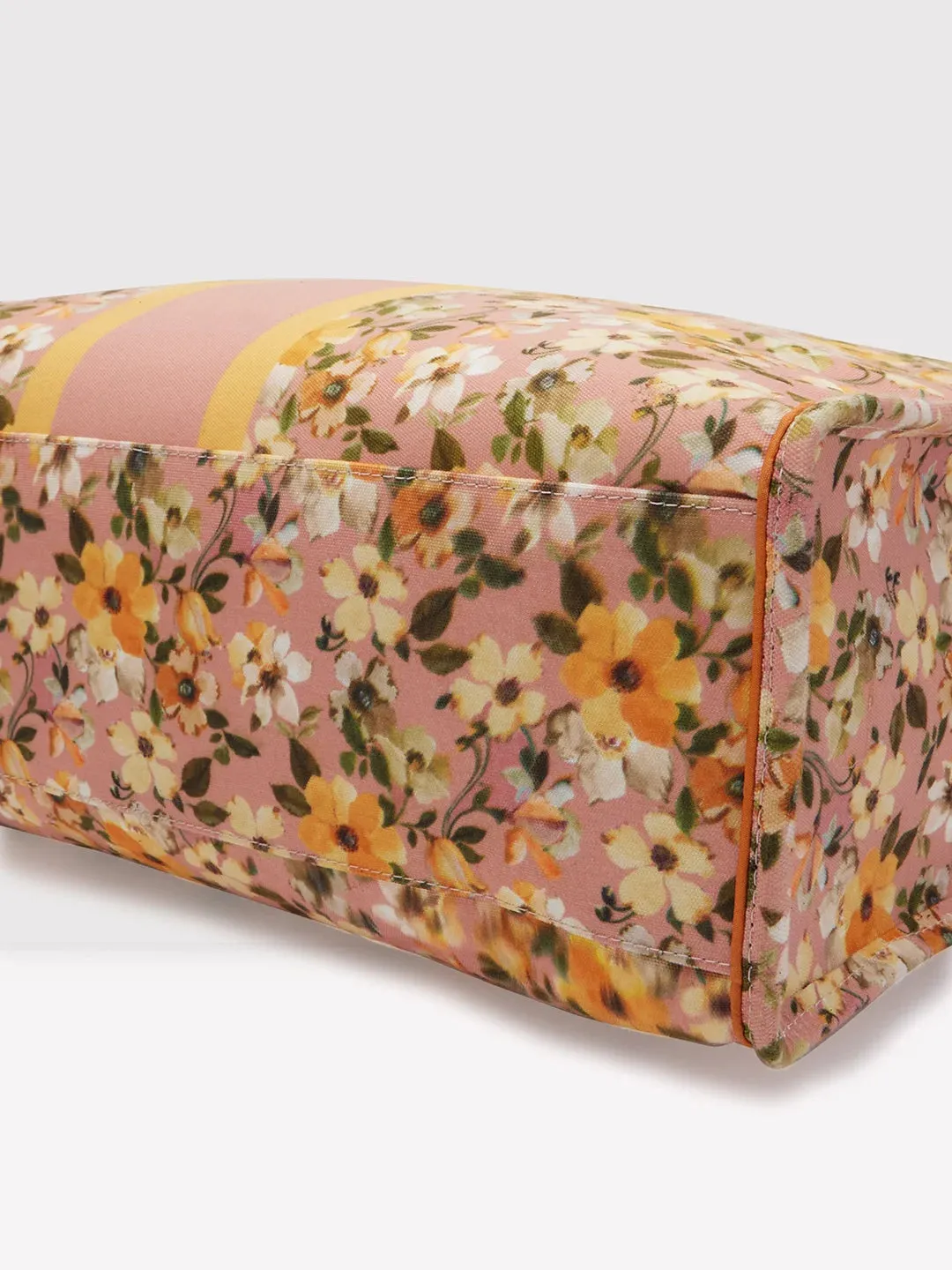 Caprese Orchid Tote  X Large Yellow