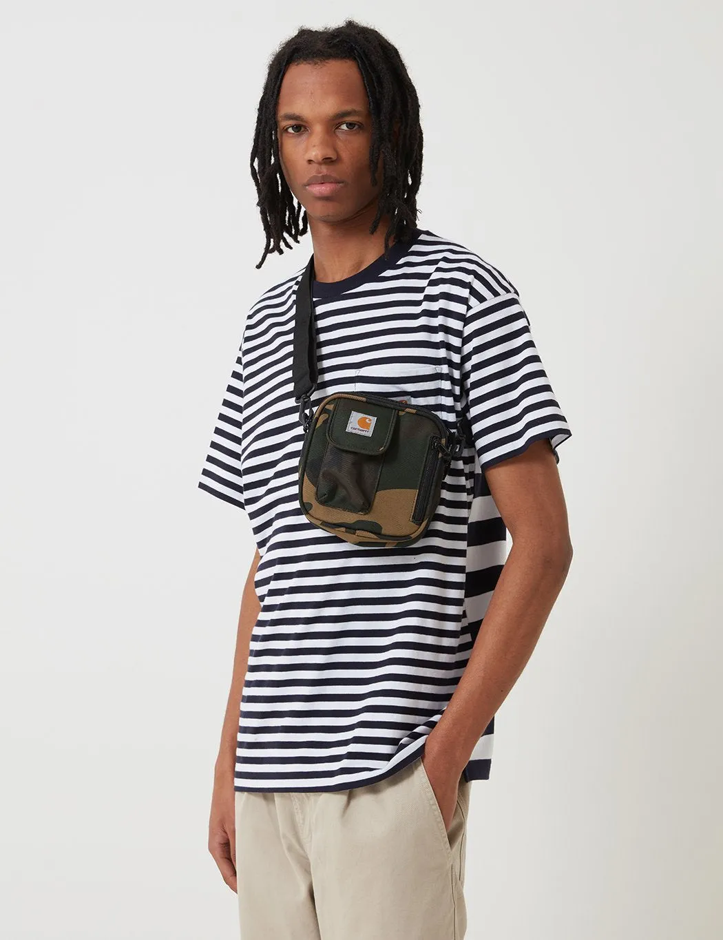 Carhartt-WIP Watts Essentials Bag (Small) - Camo Laurel Green