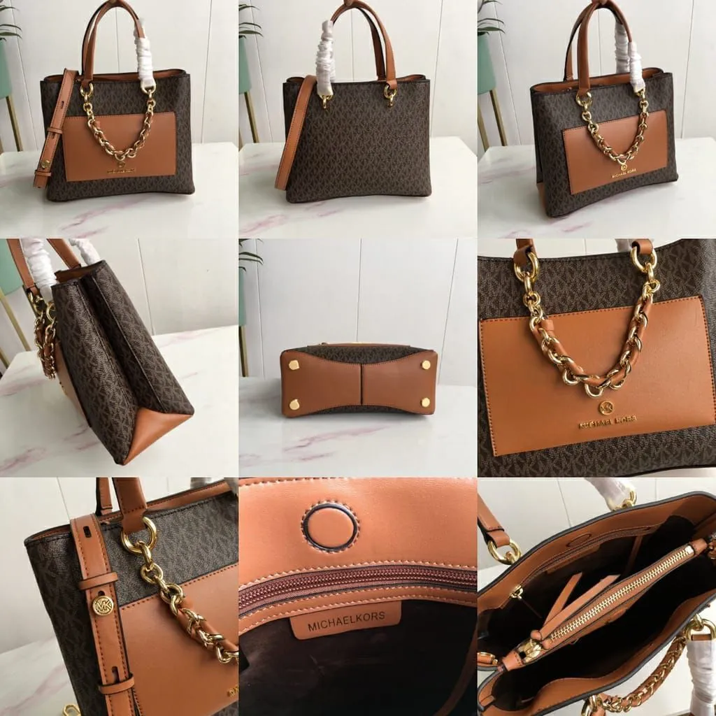 Carmen Satchel Leather Shoulder Handbag For Women