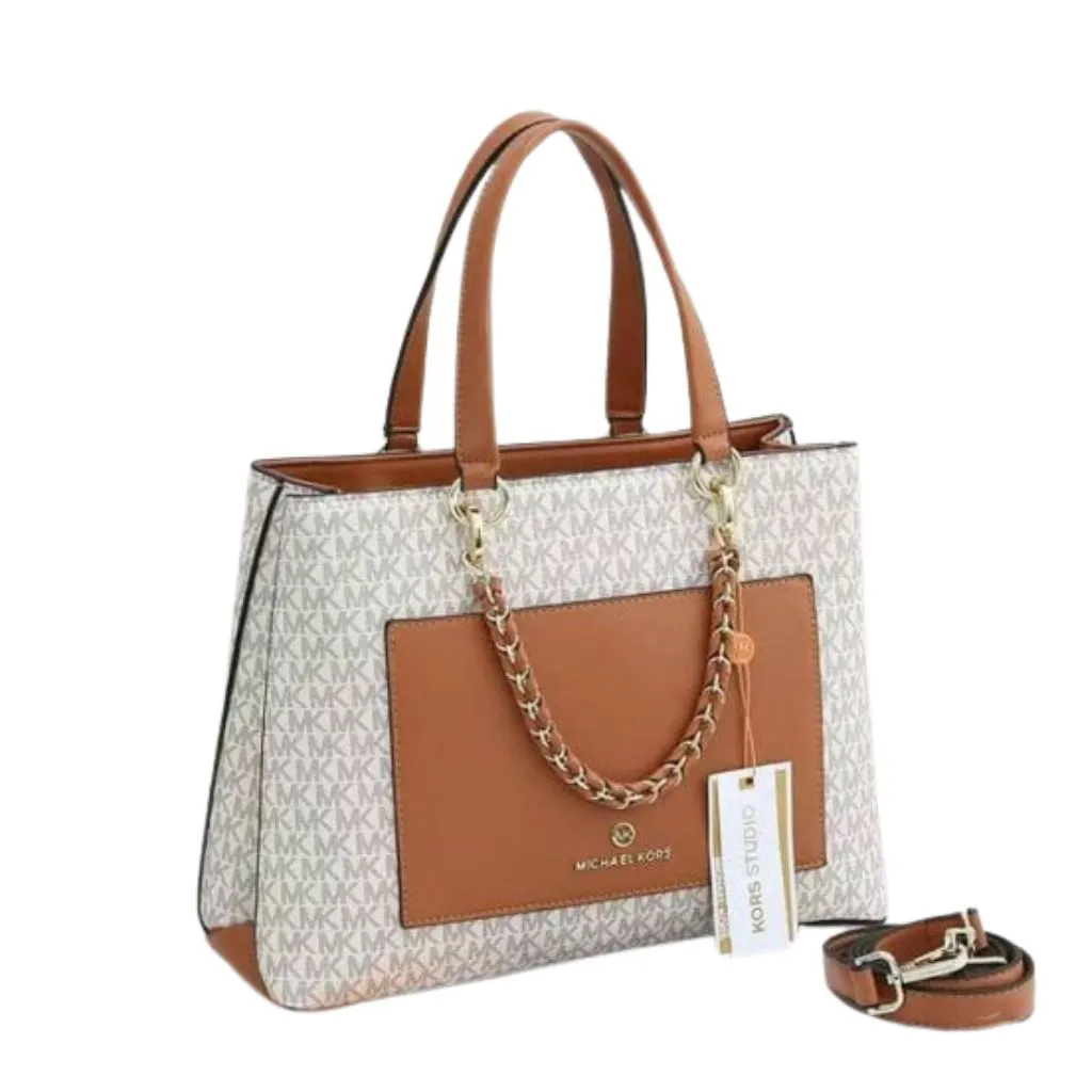 Carmen Satchel Leather Shoulder Handbag For Women