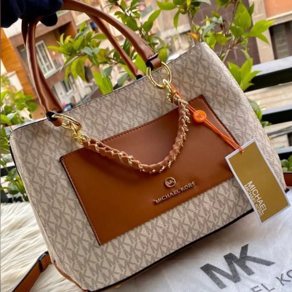 Carmen Satchel Leather Shoulder Handbag For Women