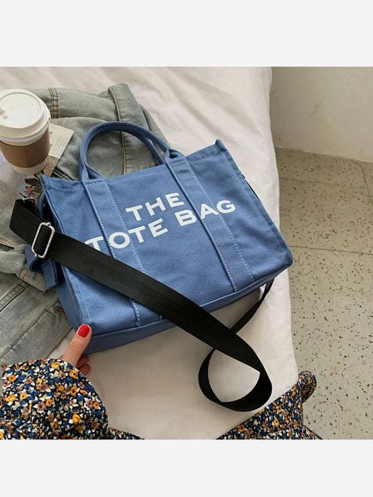 Casual Canvas Tote Shoulder Bags