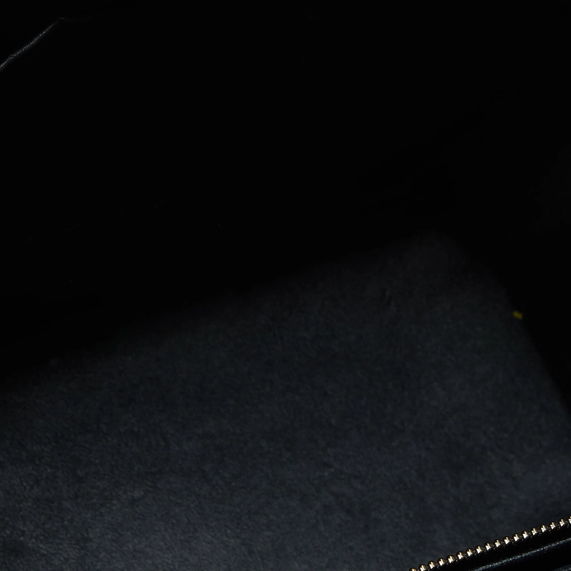 CELINE Tricolor Leather Mini Luggage Tote