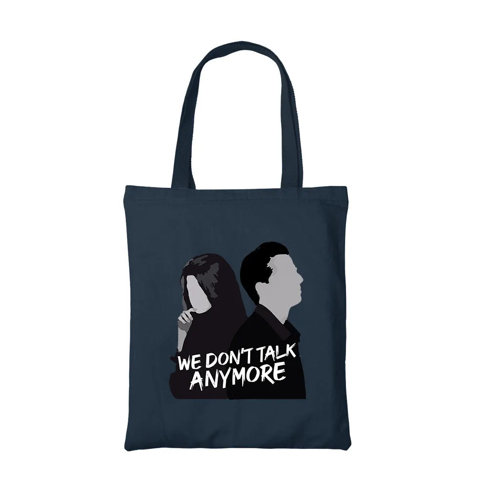 Charlie Puth Tote Bag - We Don't Talk Anymore