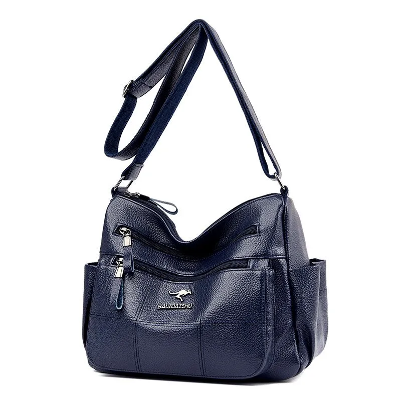 Christmas Gift Large Capacity Women Handbag High Quality Leather Shoulder Crossbody Bags for Women 2021 New Purses And Handbags Tote Bag Sac