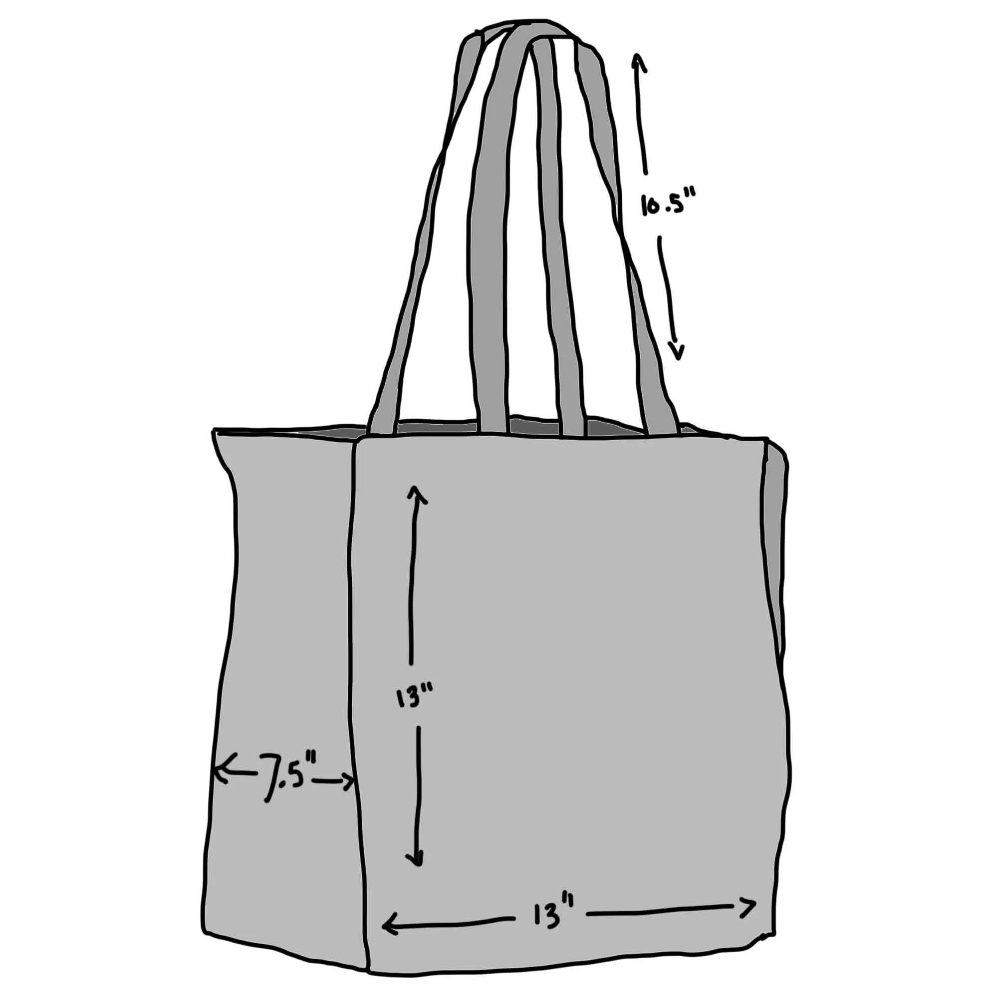 Cotton Tote Bag - Came Lotus