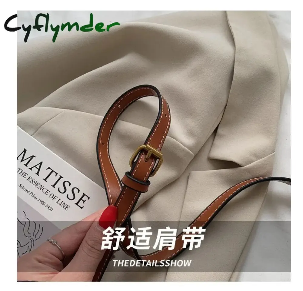 Cyflymder Contrast color Tote Bucket bag Fashion New High-quality PU Leather Women's Designer Handbag Travel Shoulder Messenger Bag