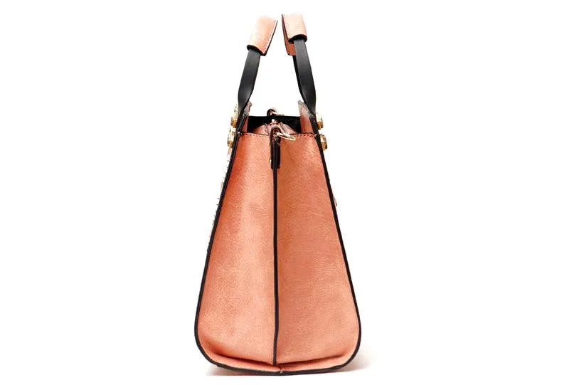 Fashionable Women Designer Leather Black Bags