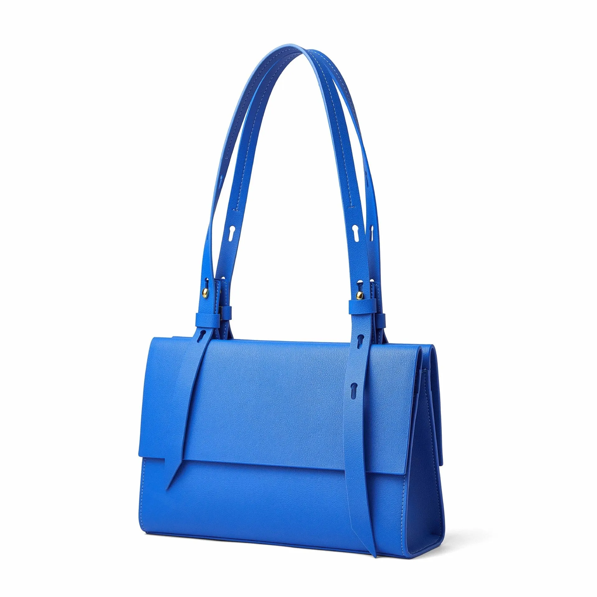 Genuine Leather Double Shoulder Tote Bag