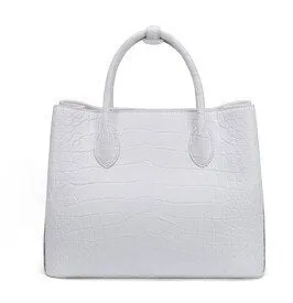 Genuine leather handbag highlights belly women handbag