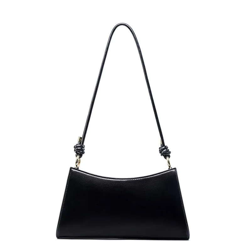 Hannah  Woman Cowhide Genuine Leather Underarm Shoulder Bag